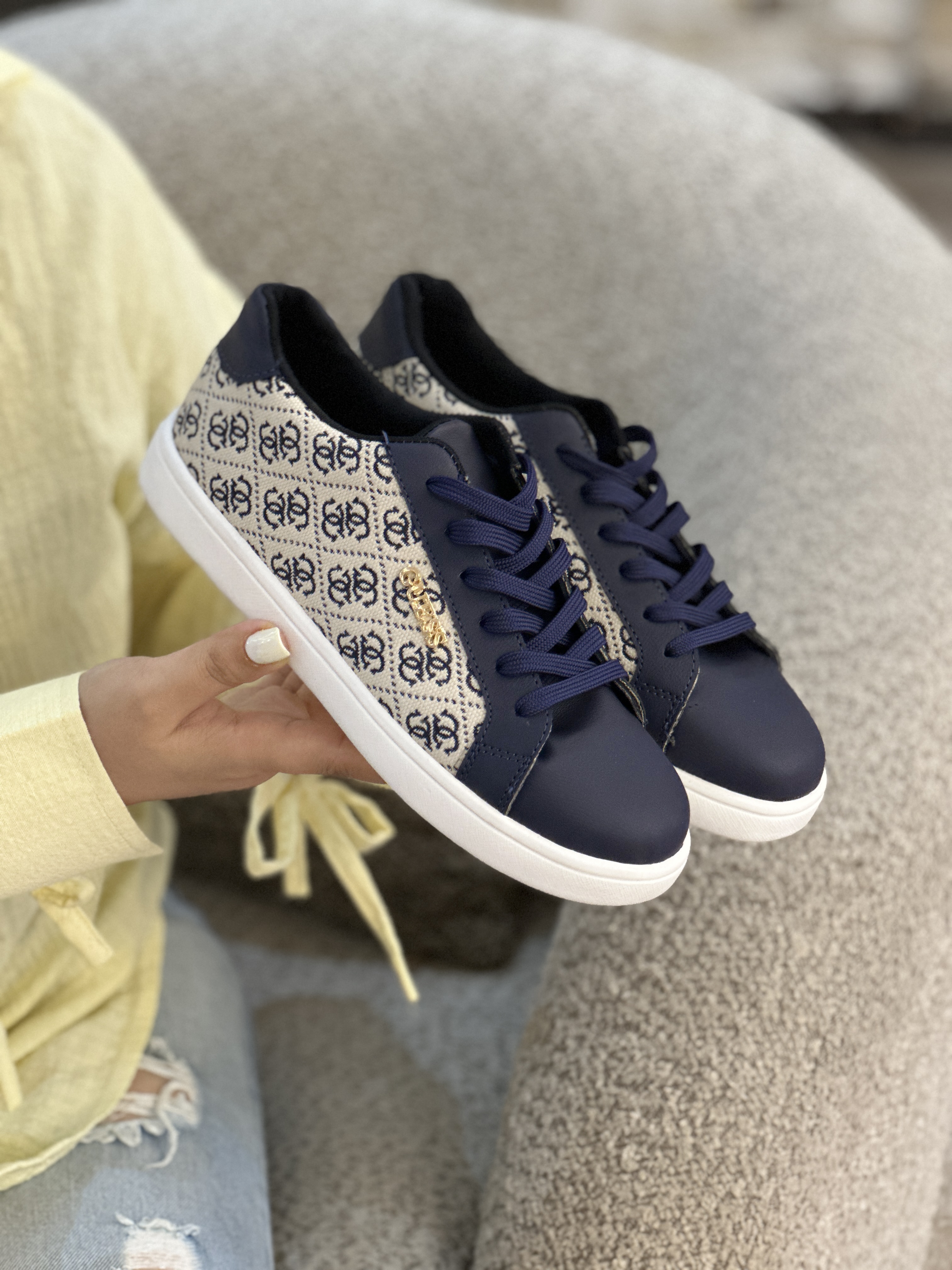 ونس بندی زنانه طرح گس‌رنگ‌سرمه‌ای/مدل ترند و راحت